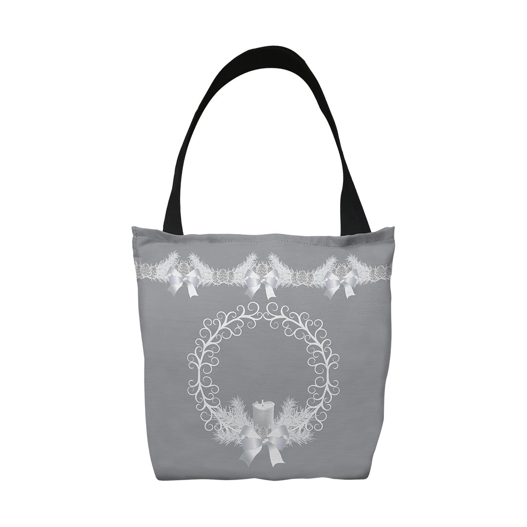 Tote Bags Yule Wreath