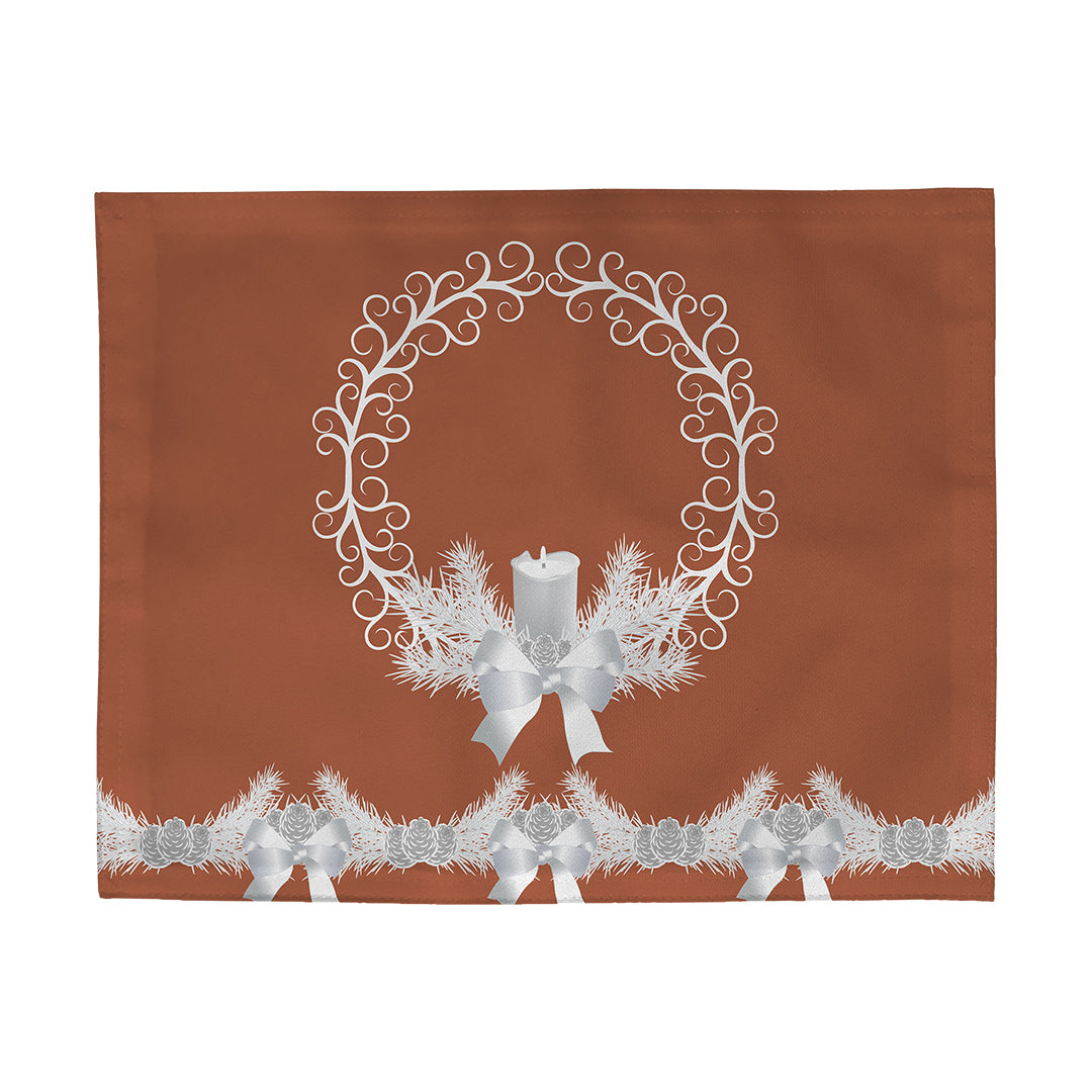 Placemats Yule Wreath