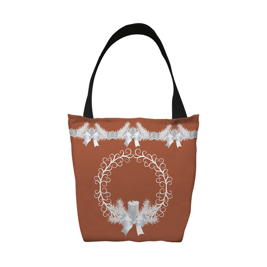 Tote Bags Yule Wreath