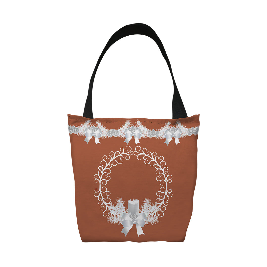 Tote Bags Yule Wreath