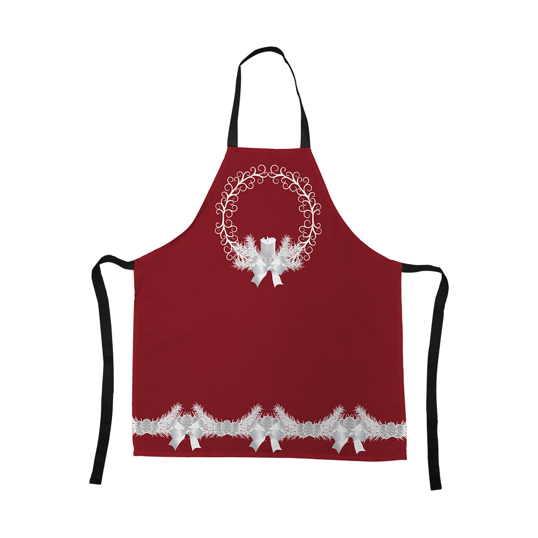 Apron Yule Wreath