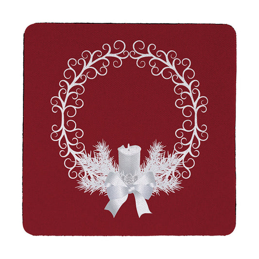 Coaster Yule Wreath