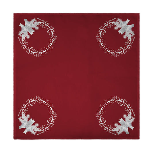 Napkin Yule Wreath