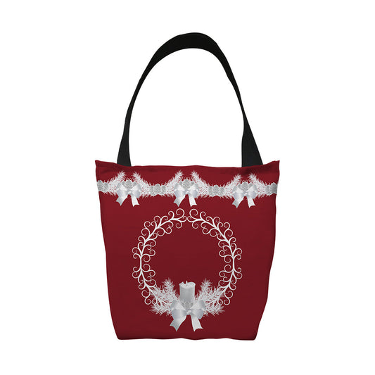 Tote Bags Yule Wreath