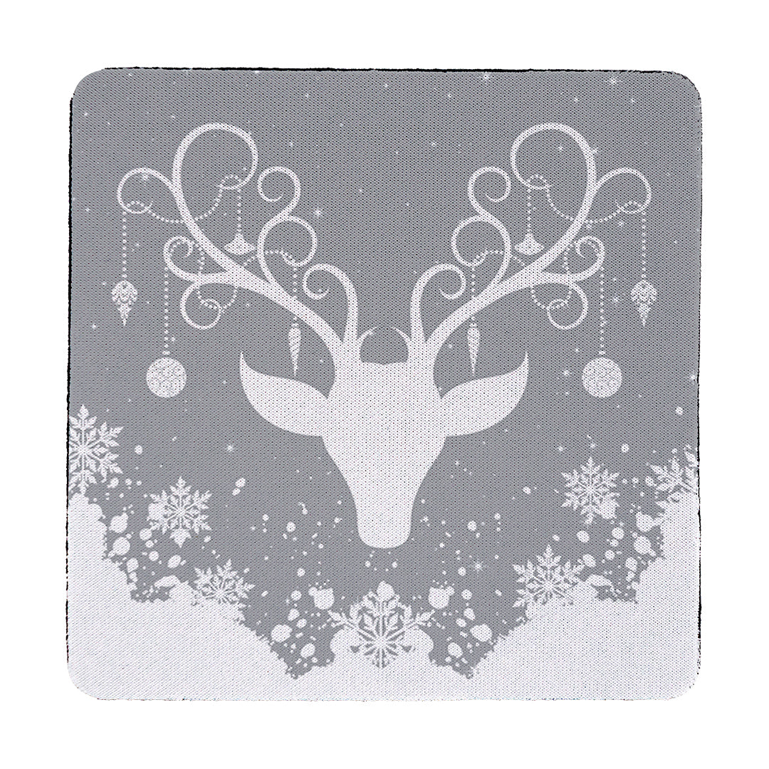 Coaster Yule Stag
