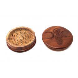 Herb Grinder Wooden 3"