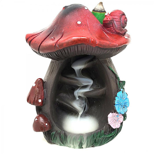 Incense Burner Backflow Mushroom Waterfall