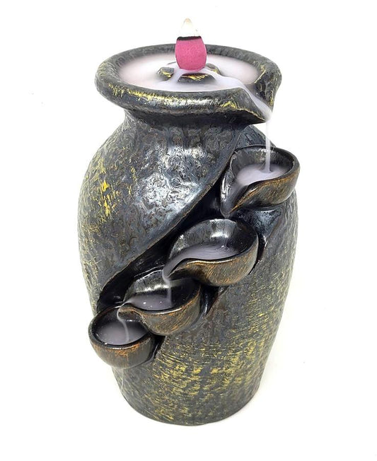 Incense Burner Backflow Spiral Vase Waterfall