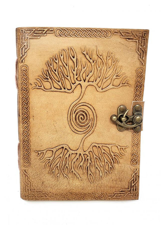 Journal Leather Notebook 5" x 6" with Clasp