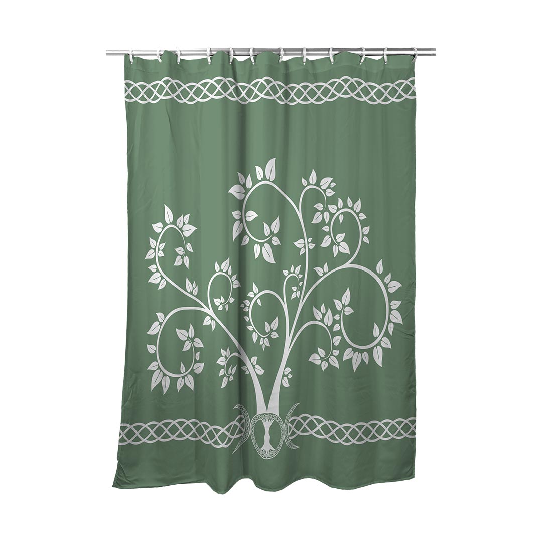 Shower Curtain Celtic Tree
