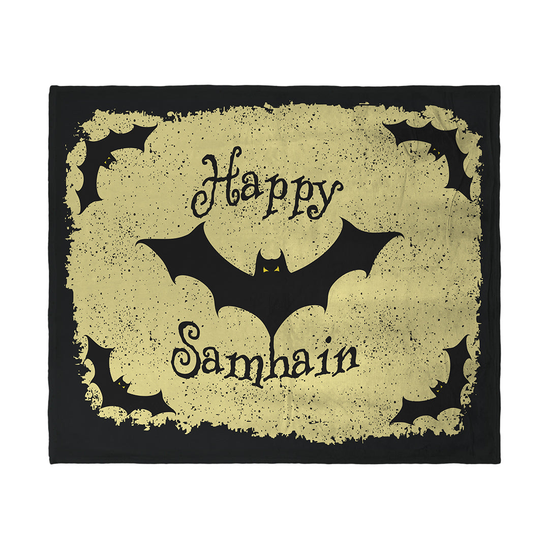 Blankets Happy Samhain Bats