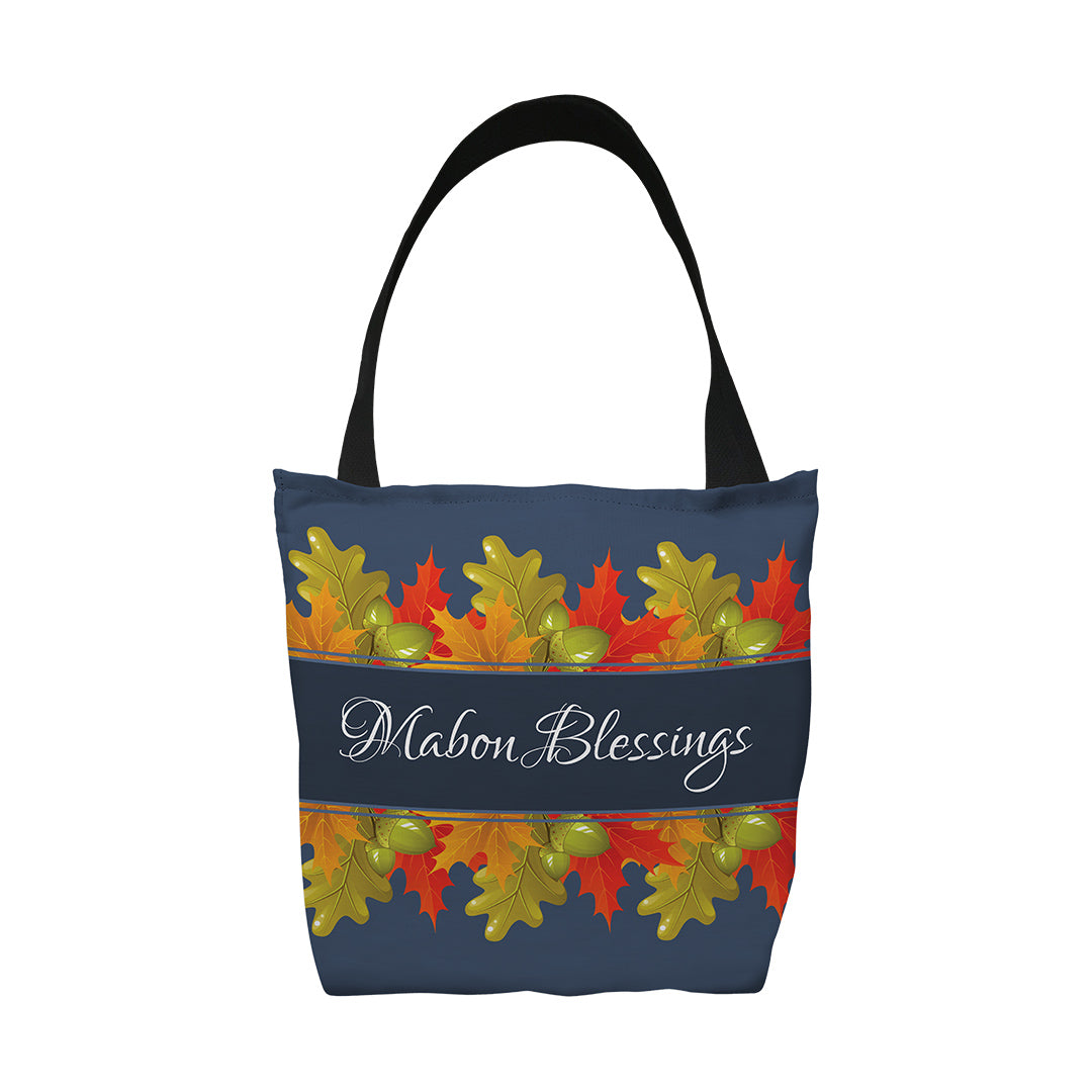 Tote Bags Mabon Blessings Leaves