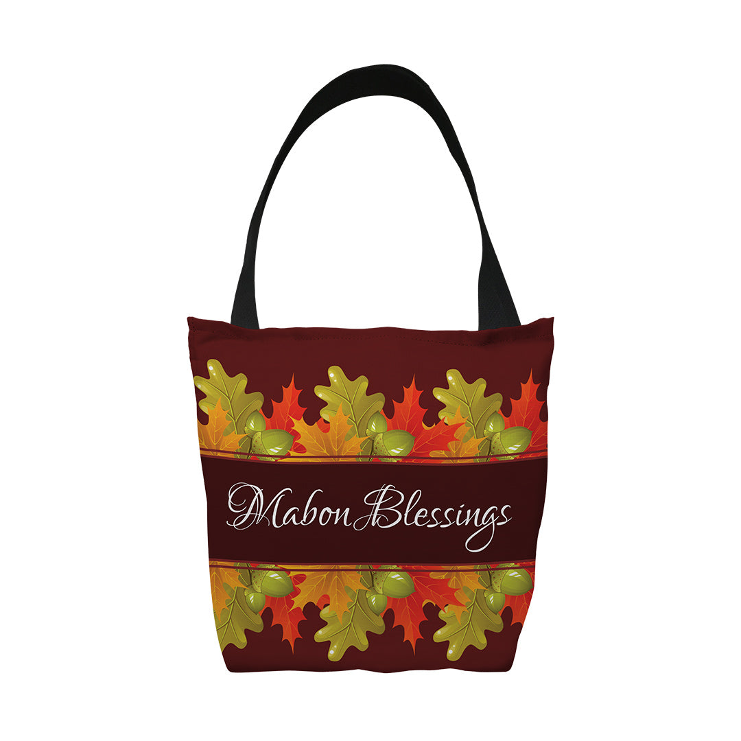 Tote Bags Mabon Blessings Leaves