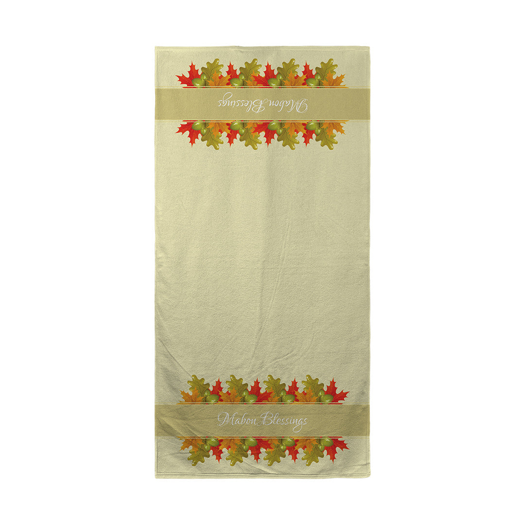 Towels Mabon Blessings Leaves