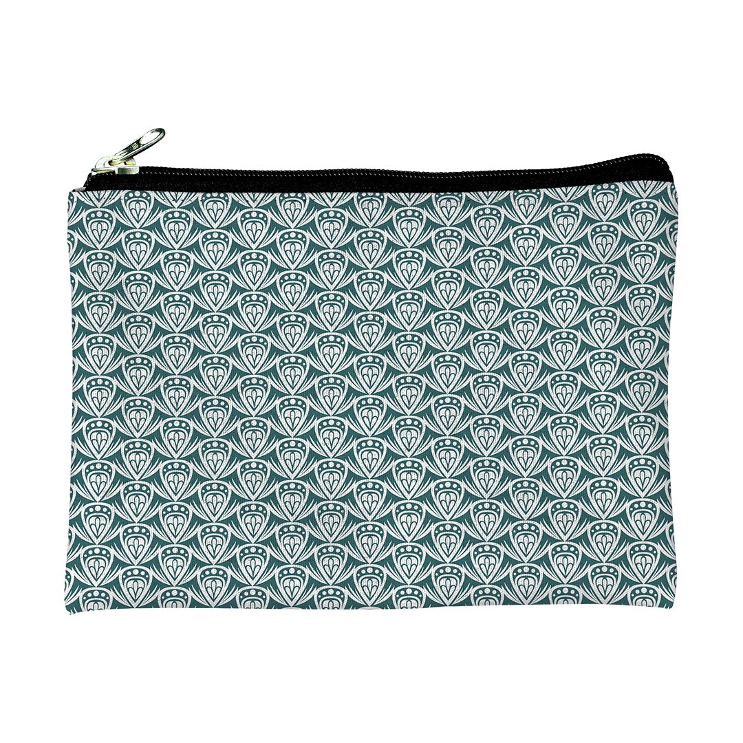 Pouches Patterned Drop Colored