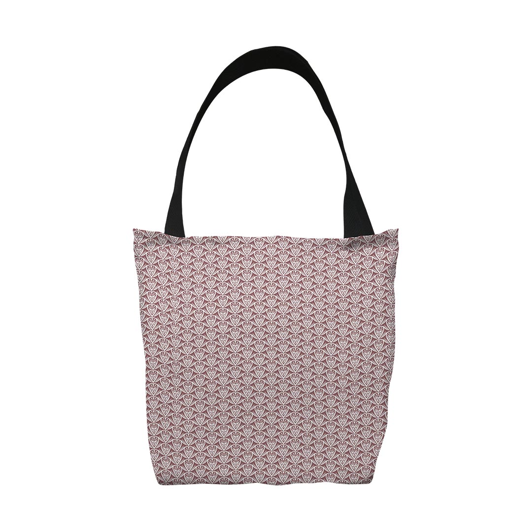 Tote Bags Patterned Drop Colored