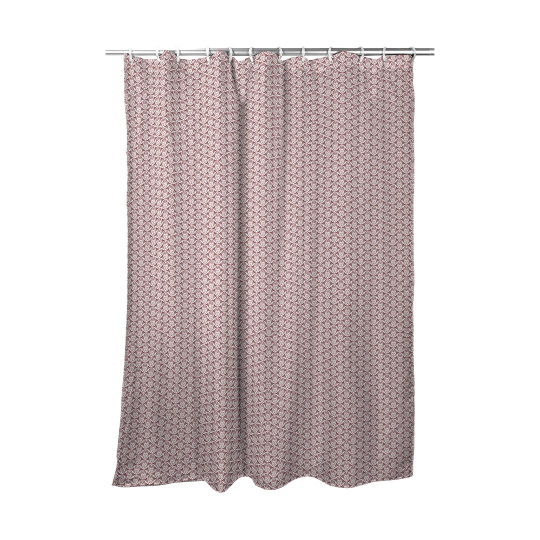 Shower Curtain Patterned Drop Colored