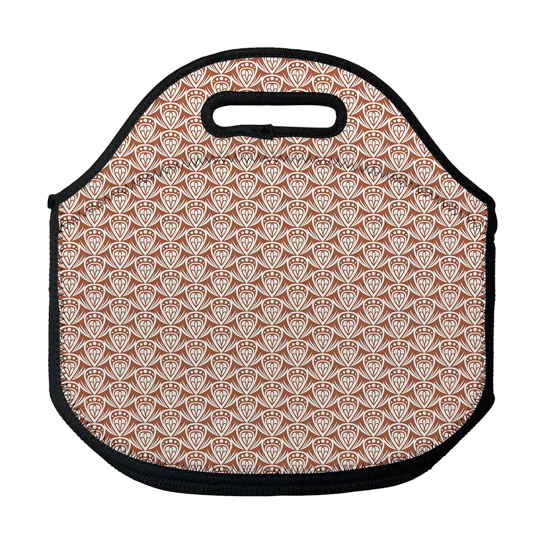Lunch Bag Patterned Drop Colored