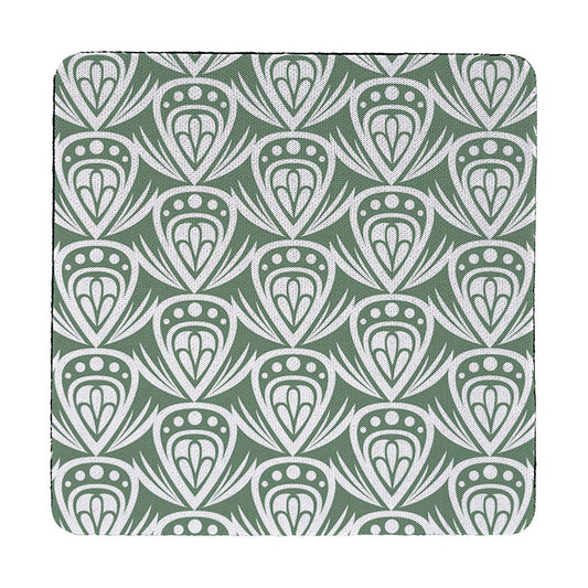 Coaster Patterned Drop Colored