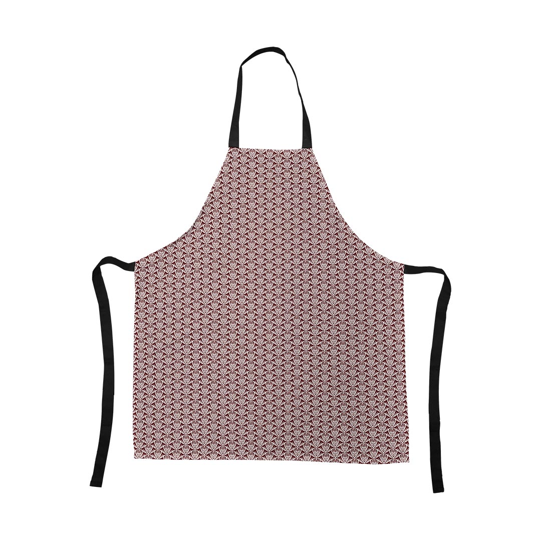 Apron Patterned Drop Colored